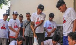 Orang Muda Ganjar Jatim Sembelih Hewan Kurban untuk Warga di Surabaya - JPNN.com