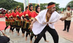 Perayaan HUT Bhayangkara di Inhu Dimeriahkan Pagelaran Ragam Budaya - JPNN.com