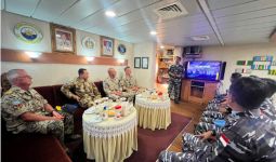 Personel Satgas MTF di Lebanon Peringati Hari Korps Hukum TNI AL - JPNN.com