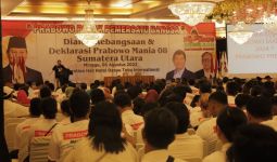 Deklarasi DPD PM 08, Ribuan Warga Sumut '2024, Prabowo Presiden!' - JPNN.com