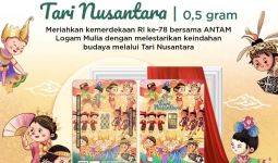 Sambut HUT RI, MIND ID lewat Antam Luncurkan Logam Mulia 'Tari Nusantara' - JPNN.com