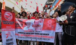 Komunitas Sopir Truk Pendukung Ganjar Menggelar Karnaval di Jakarta Pusat - JPNN.com