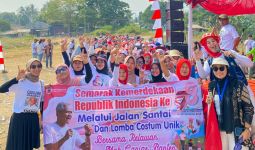 Ramaikan Kemerdekaan RI, Mak Ganjar Banten Gelar Jalan Santai Bareng Warga Serang - JPNN.com