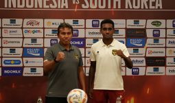 Asa Iqbal Gwijangge saat Timnas U-17 Indonesia Jumpa Korea - JPNN.com