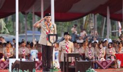 Ganjar Optimistis 25 Juta Anggota Pramuka di Indonesia Mampu Wujudkan Kemajuan Bangsa - JPNN.com