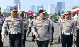 Kabaharkam Polri Pimpin Apel Kesiapan Pamwal Rolakir Delegasi KTT ASEAN 2023 - JPNN.com