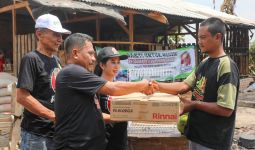 Petebu Dukung Ganjar Galang Dana Untuk Bantu Korban Kebakaran di Lampung Tengah - JPNN.com