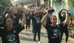 Kowarteg Ganjar Sosialisasikan Gaya Hidup Sehat Untuk Mak-Mak di Surabaya - JPNN.com