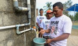 Sumur Bor dari Mak Ganjar Penuhi Kebutuhan Air Bersih 250 KK di Lampung Timur - JPNN.com