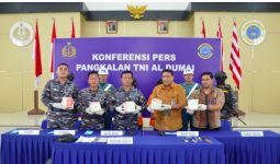 TNI AL Kembali Gagalkan Penyelundupan 5 Kg Narkotika dari Warga Negara Malaysia - JPNN.com