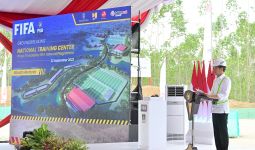 FIFA Bangun Pusat Pelatihan Nasional di IKN, Jokowi Bilang Begini - JPNN.com