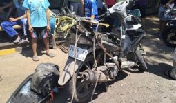 Kereta Api Barang Tabrak Motor di Perlintasan Tanpa Palang di Semarang - JPNN.com