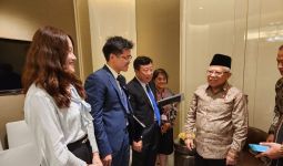 Ma'ruf Amin Berkunjung ke Shanghai, Bertemu Perwakilan J&T dan MAKUKU - JPNN.com