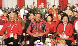 Sederet Menteri dan Ketum Parpol Pendukung Ganjar Pranowo Hadiri Rakernas IV PDIP - JPNN.com