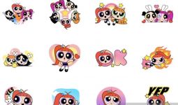 LINE Menghadirkan 40 Set Stiker The Powerpuff Girls X NewJeans - JPNN.com