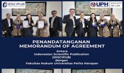 Publikasi Ilmiah Jadi Tolok Ukur Produktivitas Kampus, UPH Berkolaborasi dengan IDSCIPUB - JPNN.com