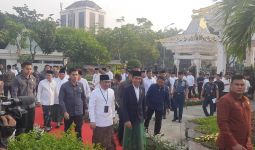 Apel Hari Santri 2023, Prabowo Iringi Jokowi, Puan Tiba Lebih Awal - JPNN.com