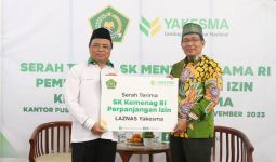 Kemenag Perpanjang Izin Laznas Yakesma Karena Berkinerja Baik - JPNN.com