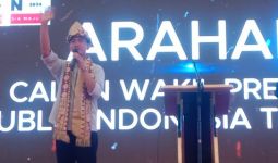 Safari Politik ke Palembang, Gibran Yakin Menang Satu Putaran di Pilpres 2024 - JPNN.com