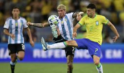 Sempat Diwarnai Kerusuhan Suporter, Brasil vs Argentina Berakhir Dramatis - JPNN.com
