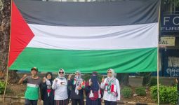 Aksi Bela Palestina yang Digelar DSKS Jateng Aman dan Damai - JPNN.com