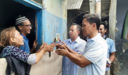 Kampanye Hari Pertama Prabowo-Gibran, Habiburokhman-Adnan Taufiq Bagi 30 Ribu Paket Susu - JPNN.com