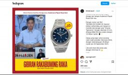 Konon Berharga Miliaran, Jam Tangan Gibran Jadi Omongan - JPNN.com