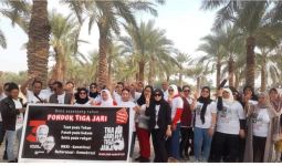 Dukung Ganjar-Mahfud, Pekerja Migran Indonesia di Arab Saudi Gelar Ngaji dan Doa Bersama - JPNN.com