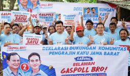 Perajin Kayu Jabar Satukan Tekad Bersama Gaspoll Bro Menangkan Prabowo-Gibran - JPNN.com