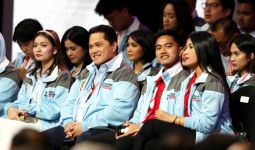 Debat Cawapres, Erick Thohir dan Kaesang Hadir di Barisan Pendukung Prabowo-Gibran - JPNN.com