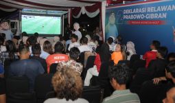 Nobar Bersama Sukarelawan, TKN: Prabowo Punya Mimpi Timnas Indonesia Ikut Piala Dunia - JPNN.com