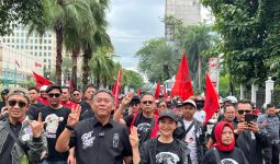Kampanye Akbar PDIP, Prasetyo Pimpin Puluhan Ribu Pendukung Long March ke GBK - JPNN.com