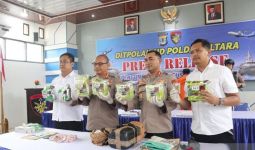 Ditpolair Polda Kaltara Menggagalkan Penyelundupan 5 Kg Sabu-Sabu dari Malaysia - JPNN.com
