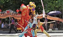 Serunya Perayaan Imlek 2024 di The Nusa Bali, Ada Barongsai dan Lion Show - JPNN.com