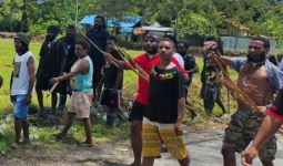 Posko Pemenangan PDIP di Wamena Papua Pegunungan Dibakar - JPNN.com