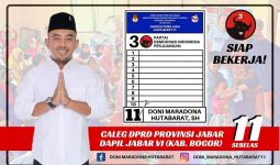 Wajah Baru PDIP Doni Hutabarat Dipastikan Lolos ke DPRD Jabar - JPNN.com