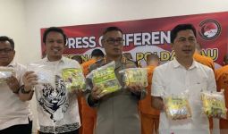 Polda Riau Bekuk 7 Kurir Narkoba Jaringan Internasional, Sita 31 Kg Sabu-Sabu dan 2.387 Butir Ekstasi - JPNN.com