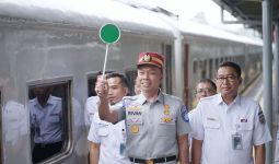Flag Off Mudik Bersama BUMN, Jasa Raharja Berangkatkan Ribuan Pemudik via Kereta Api - JPNN.com
