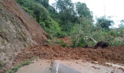 Tertimbun Longsor, Jalan Penghubung Kota Padang-Bukittinggi Terputus - JPNN.com