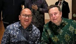 Momen Mesra Rosan Roeslani dengan Elon Musk di Bali - JPNN.com