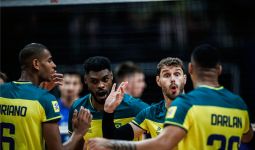 VNL 2024: Diwarnai Cekcok dan Kartu Kuning, Brasil Vs Argentina 3-2 - JPNN.com