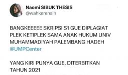 Viral! Mahasiswa UMP Diduga Memplagiat Skripsi, Kampus Bentuk Tim Advokasi - JPNN.com