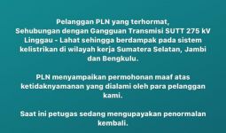 Terungkap, Ini Penyebab Listrik di Sumsel Mati Total - JPNN.com