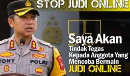 Sanksi Tegas Menanti Anggota Polri Kedapatan Main Judi Online - JPNN.com