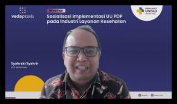 Veda Praxis-RS Unpad Gelar Webinar, Bahas Strategi Efektif Implementasi UU PDP di Sektor Kesehatan - JPNN.com