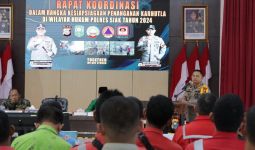 Polres Siak Gelar Rakor Lintas Sektoral Siaga Karhutla, AKBP Asep: Together We Are Strong! - JPNN.com