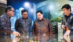 Resmikan Gedung Nawasena Mandiri Corporate University, Erick Thohir: Penyiapan SDM Sangat Penting - JPNN.com