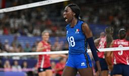 Final Voli Putri Olimpiade Paris 2024: Italia Hantam AS 3-0 - JPNN.com