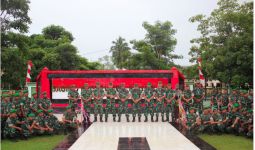 Danrem 151/Binaiya Brigjen TNI Antoninho Resmikan Monumen Bagimu Negeri Jiwa Raga Kami - JPNN.com