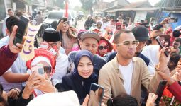 Ditemani Raffi Ahmad, Ratu Zakiyah Berkeliling Temui Warga Kabupaten Serang - JPNN.com